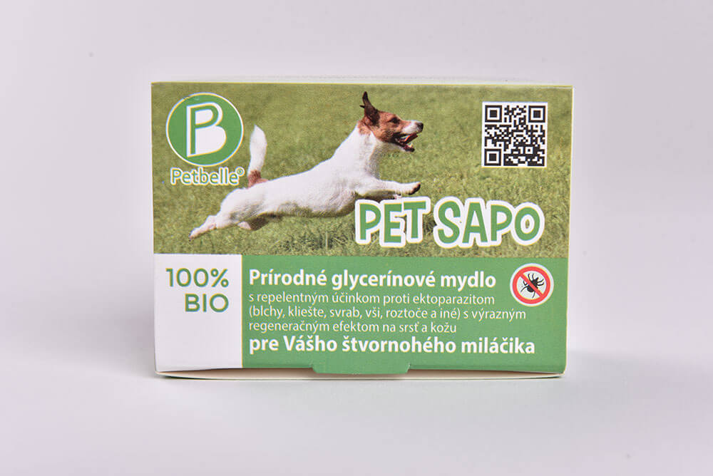 Glycerínové antiparazitické mydlo pre psov Petbelle Pet Sapo 100 g