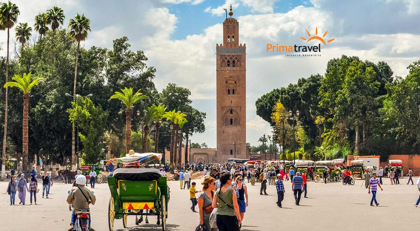 Maroko: 4-dňový zájazd do Marrakéša, orientálneho mesta s takmer 1000-ročnou históriou