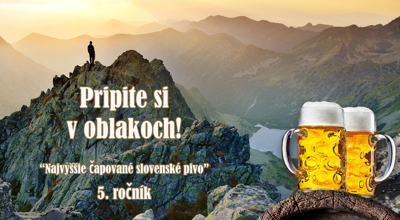 Pivo na Východnej Vysokej - pripite si s nami a zároveň prispejte na dobrú vec v našich Tatrách