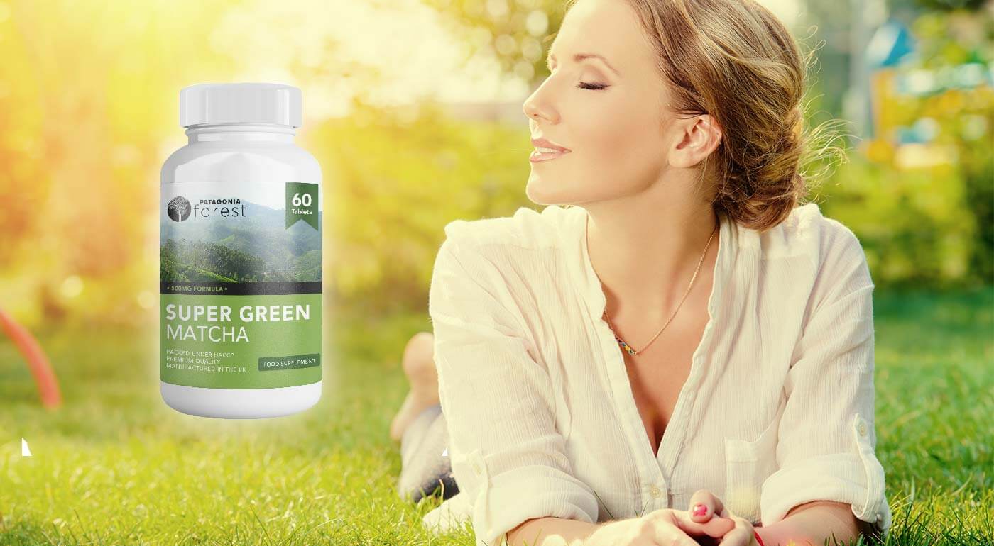 Prírodný antioxidant Super Green Matcha - 2+1 balenie GRÁTIS!
