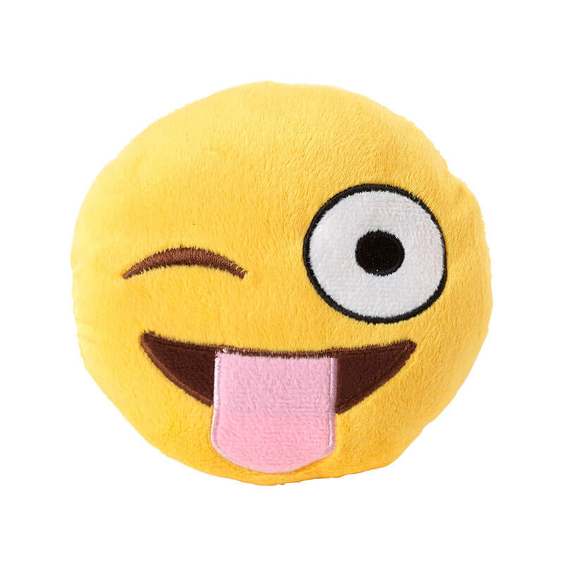 FuzzYard Emoji Tongue out Hračka pre psa