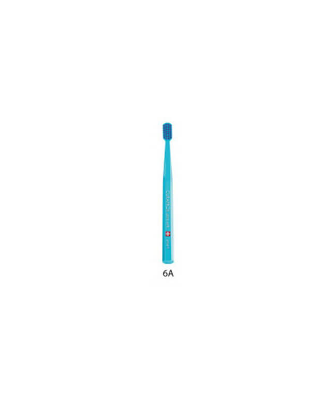 Curaprox Smart 7600 zubná kefka ultra soft - tyrkysová s modrými štetinami, typ 6A