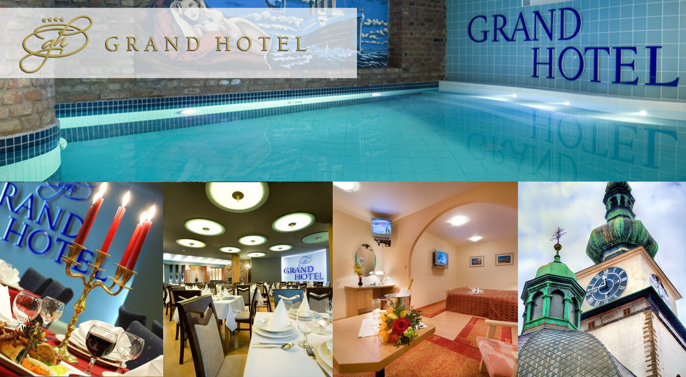 Grand Hotel **** Třebíč: Dokonalé 3 dni s polpenziou, vstupom do bazéna a pamiatkami UNESCO na dosah