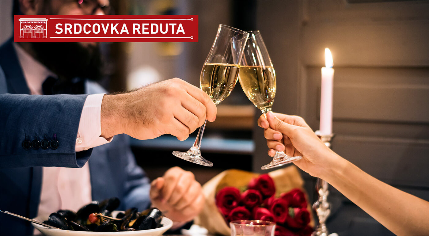 Špeciálne valentínske menu v novootvorenej reštaurácii Srdcovka Reduta
