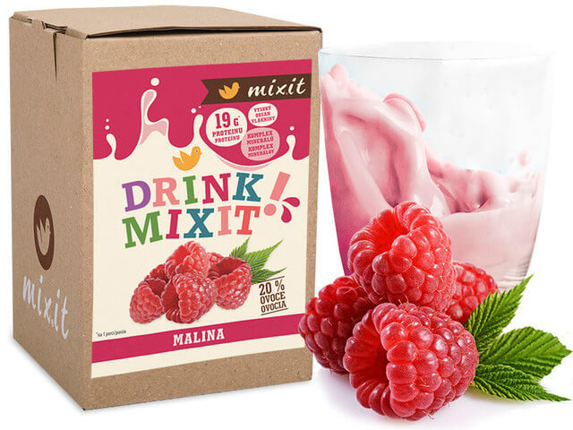 MIXIT Drink Malina (300 g - 5 porcií)