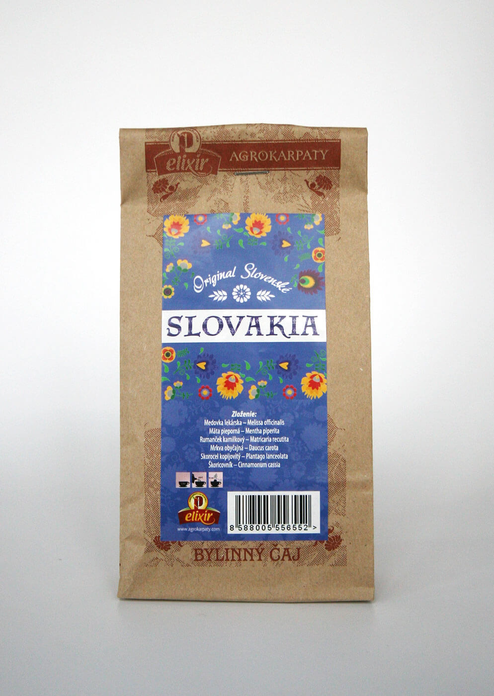 Agrokarpaty Slovakia sypaný čaj modrý (50 g)