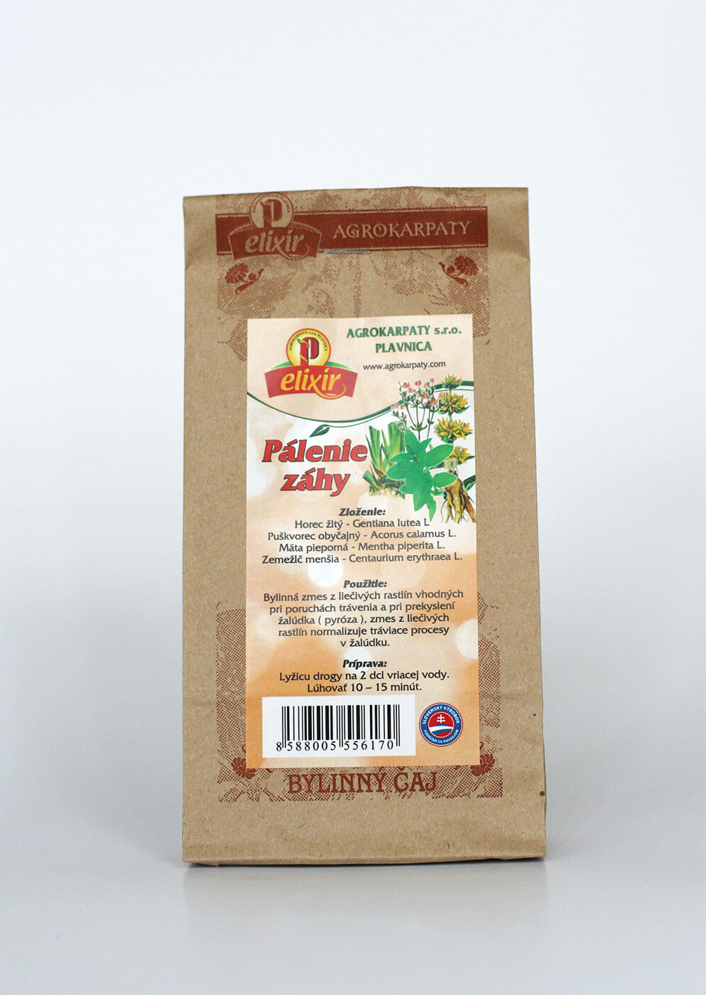Agrokarpaty Elixír Pálenie záhy sypaný čaj (30 g)