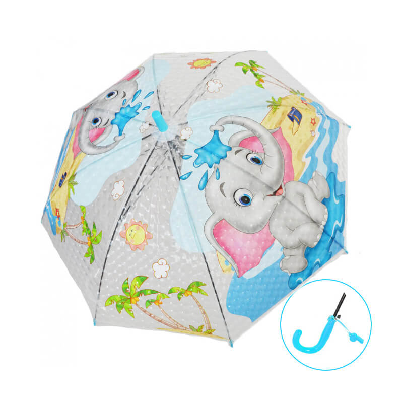 Detský dáždnik s píšťalkou - Sloník