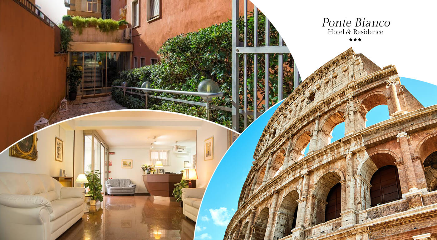 Rím: 3 čarovné dni v talianskej metropole s ubytovaním v Hoteli Ponte Bianco & Residence***