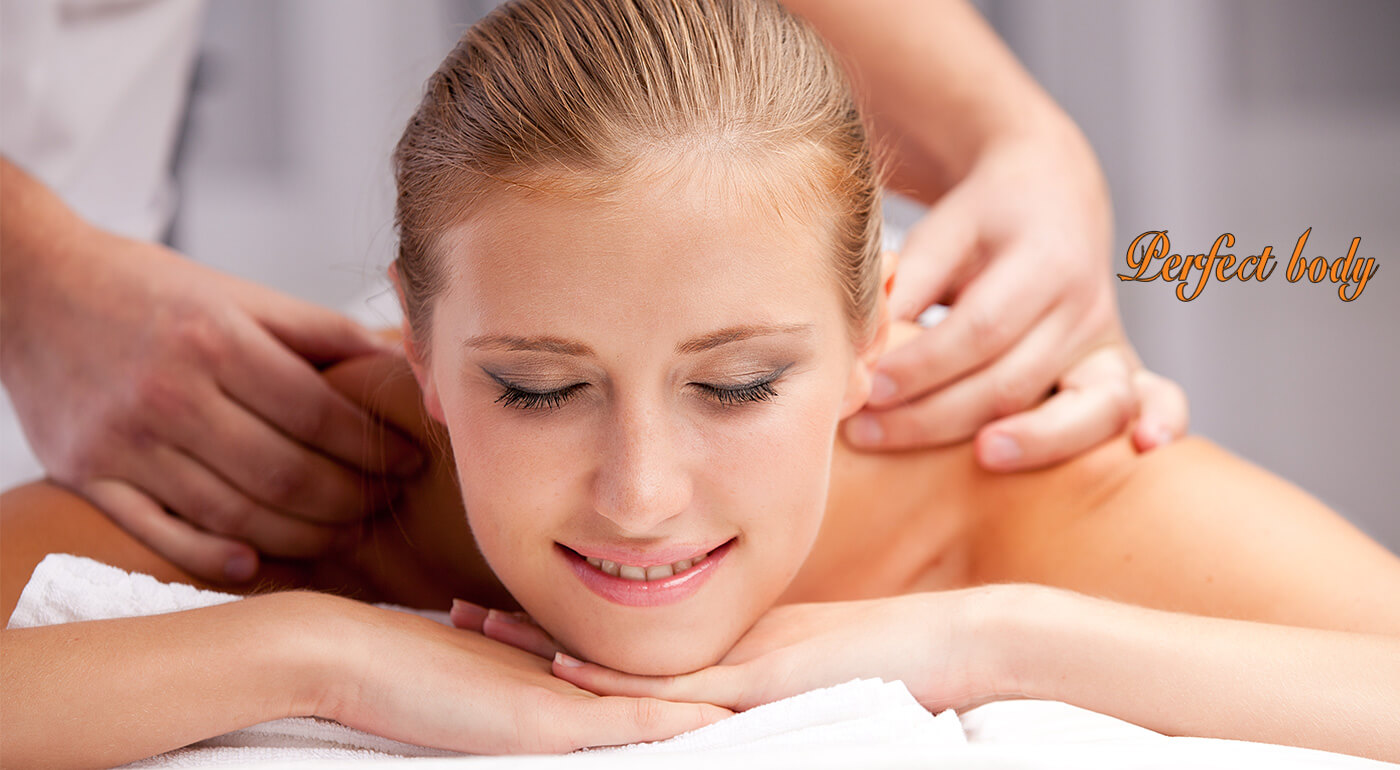 Antistresová masáž pre komplexné uvoľnenie tela v salóne Perfect Body