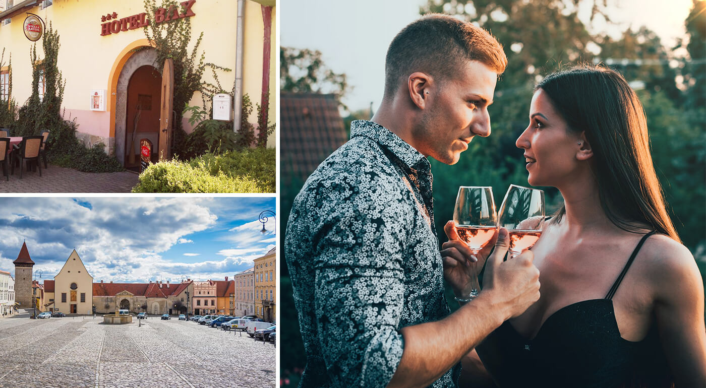Hotel Bax*** Znojmo: Romantická dovolenka vo vinárskom kraji s polpenziou a uvítacím drinkom