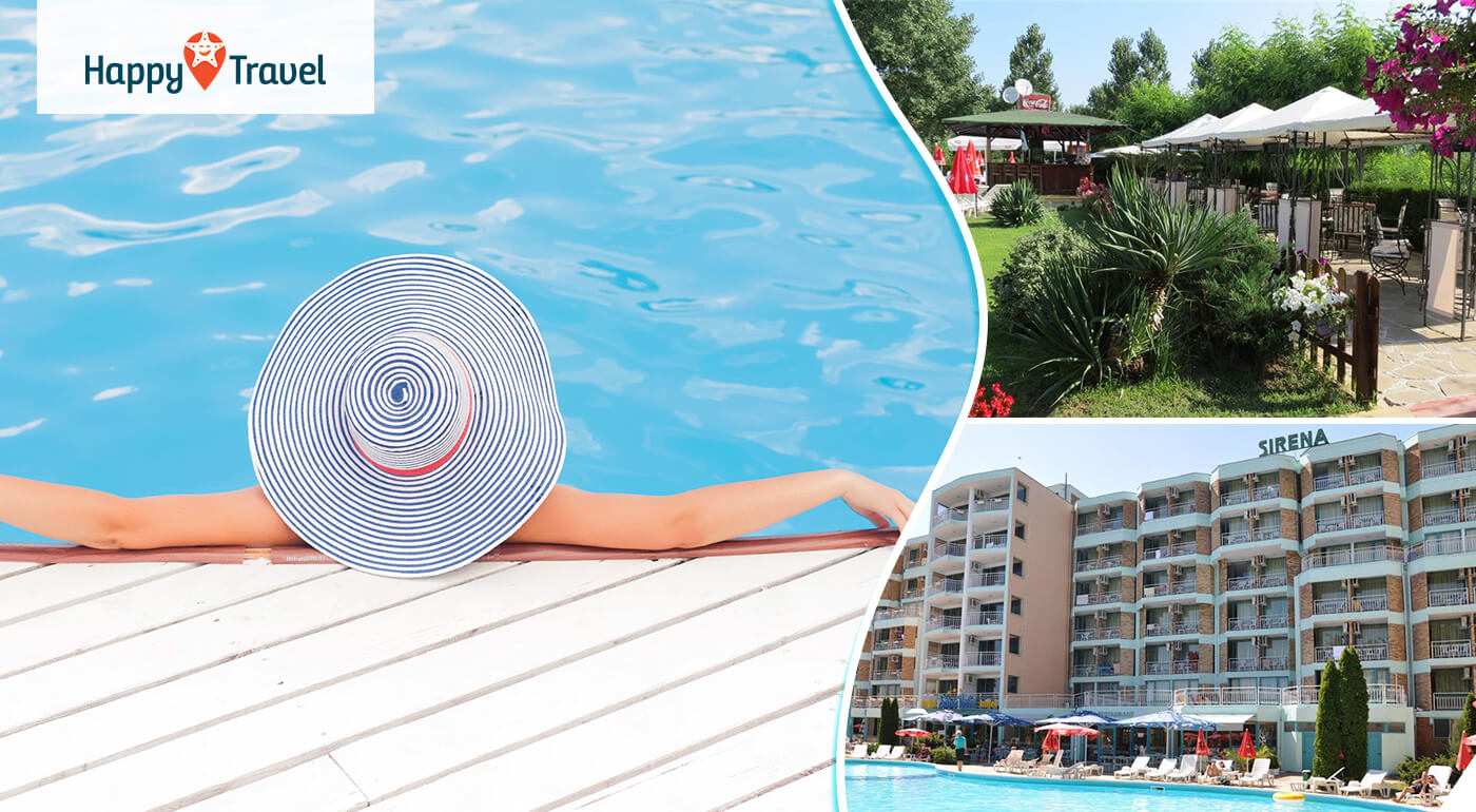 Bulharsko - Slnečné pobrežie: Dovolenka pri mori v hoteli Sirena & Delfin*** na 8 dní s odletom z Bratislavy