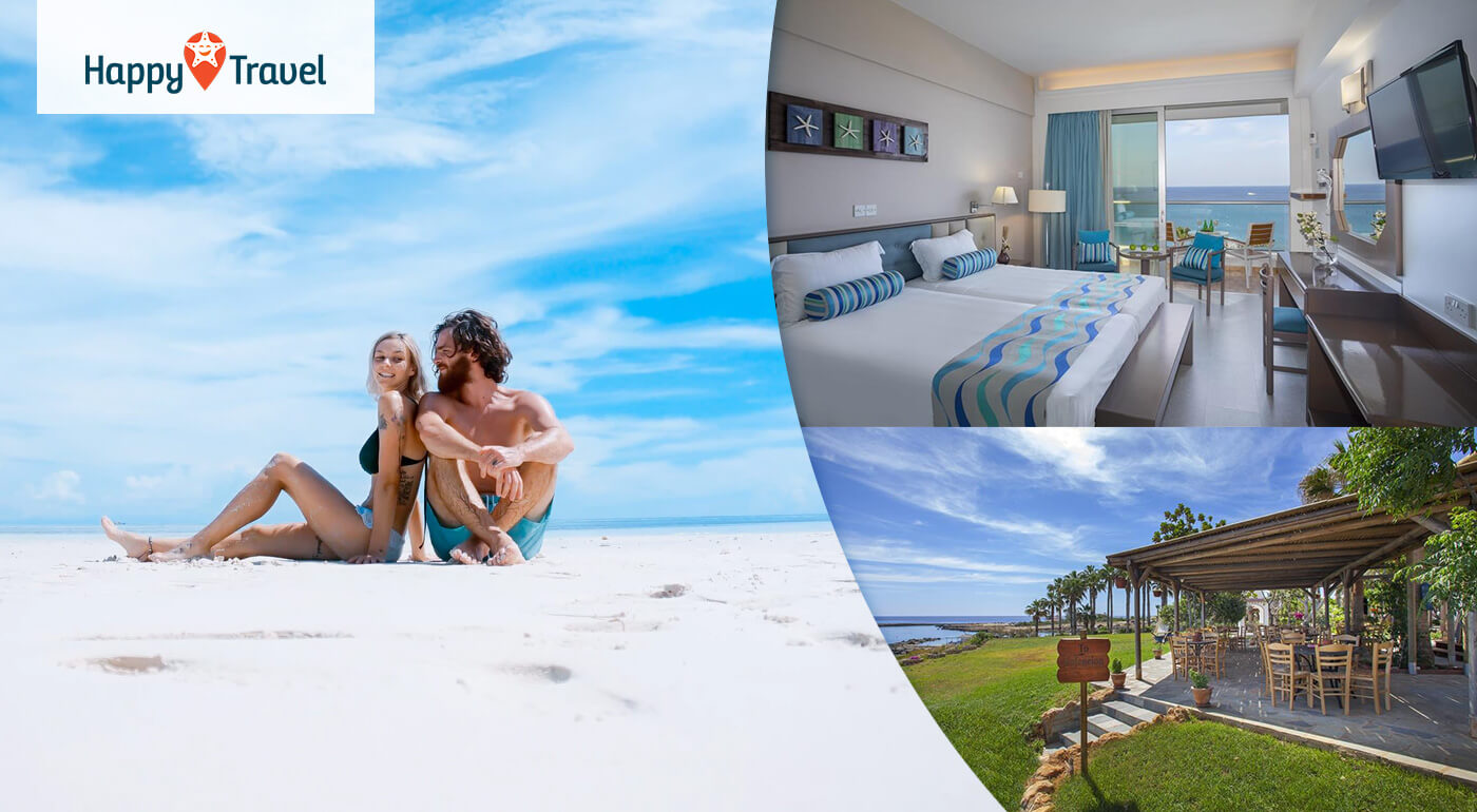 Južný Cyprus: Letná dovolenka na 8 dní s letenkou a raňajkami v 4* Cavo Maris Beach Hotel