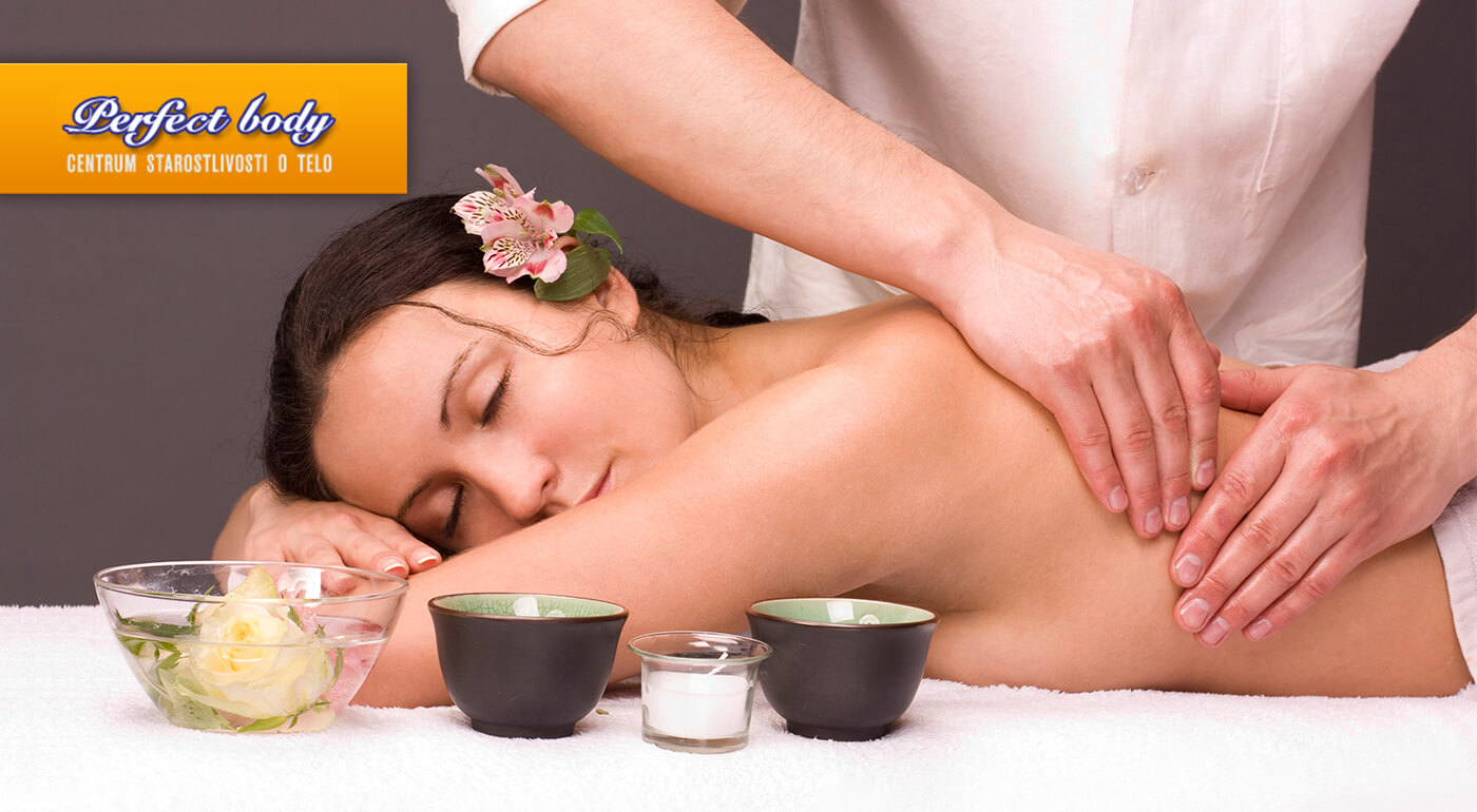 Liečebná 30-minútová masáž chrbta alebo celotelová 60-minútová masáž v Perfect Body