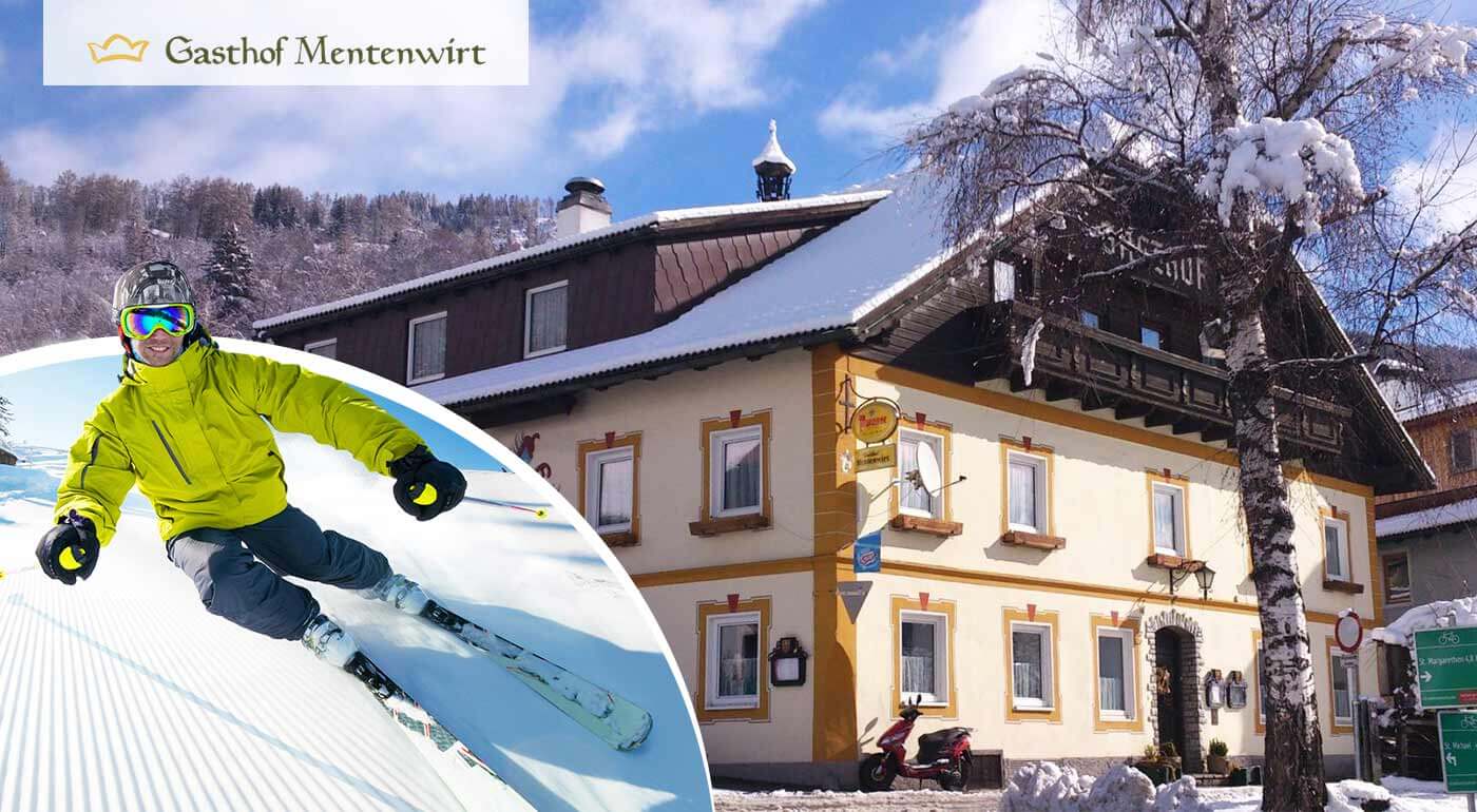 Rakúske Alpy: Zimná dovolenka v penzióne Gasthof Mentenwirt - pripravte sa na dokonalú alpskú lyžovačku a turistiku