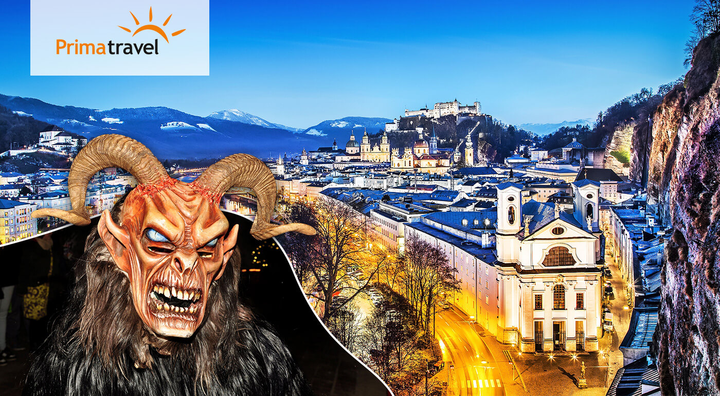 Salzburg: Najväčší beh čertov v Európe a čaro vianočného Mozartovho mesta či jazera Wolfgangsee