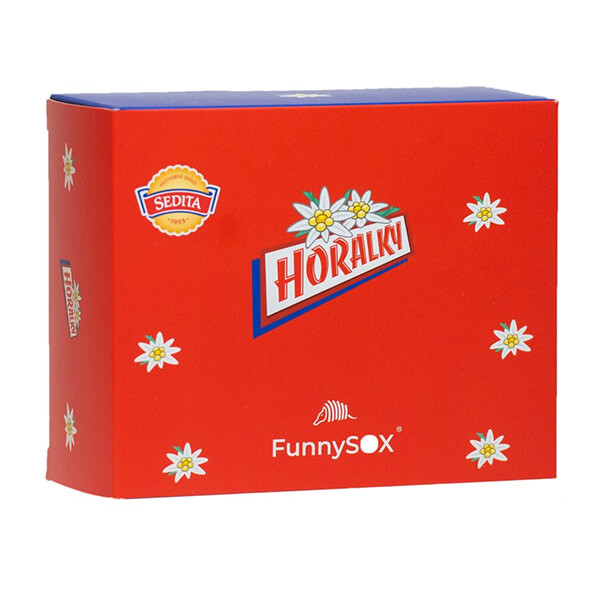 FunnySOX darčeková krabička Horalky