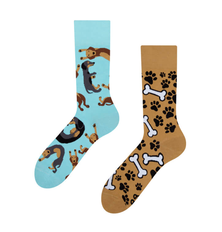 Good Mood ponožky Jazvečík - veľkosť 39-42