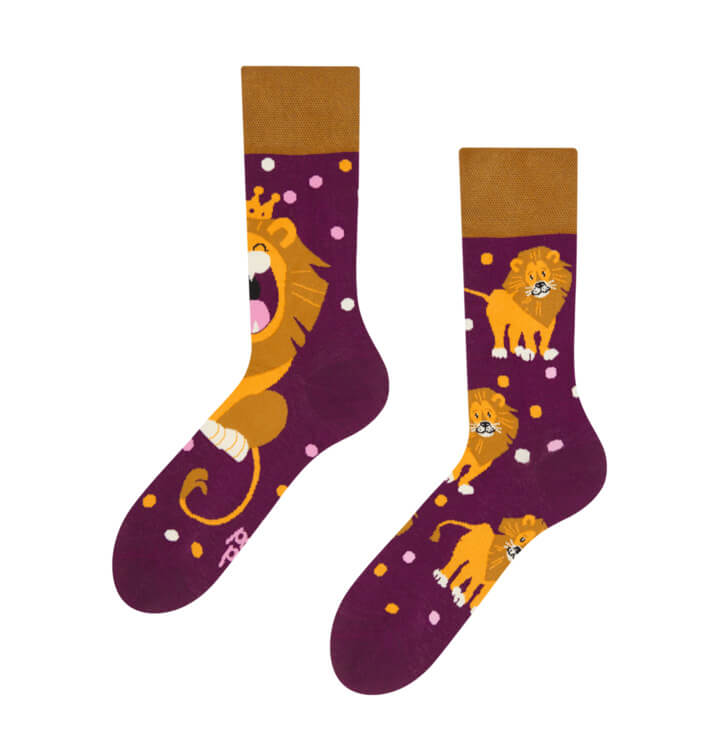 Good Mood ponožky Kráľ džungle - veľkosť 39-42