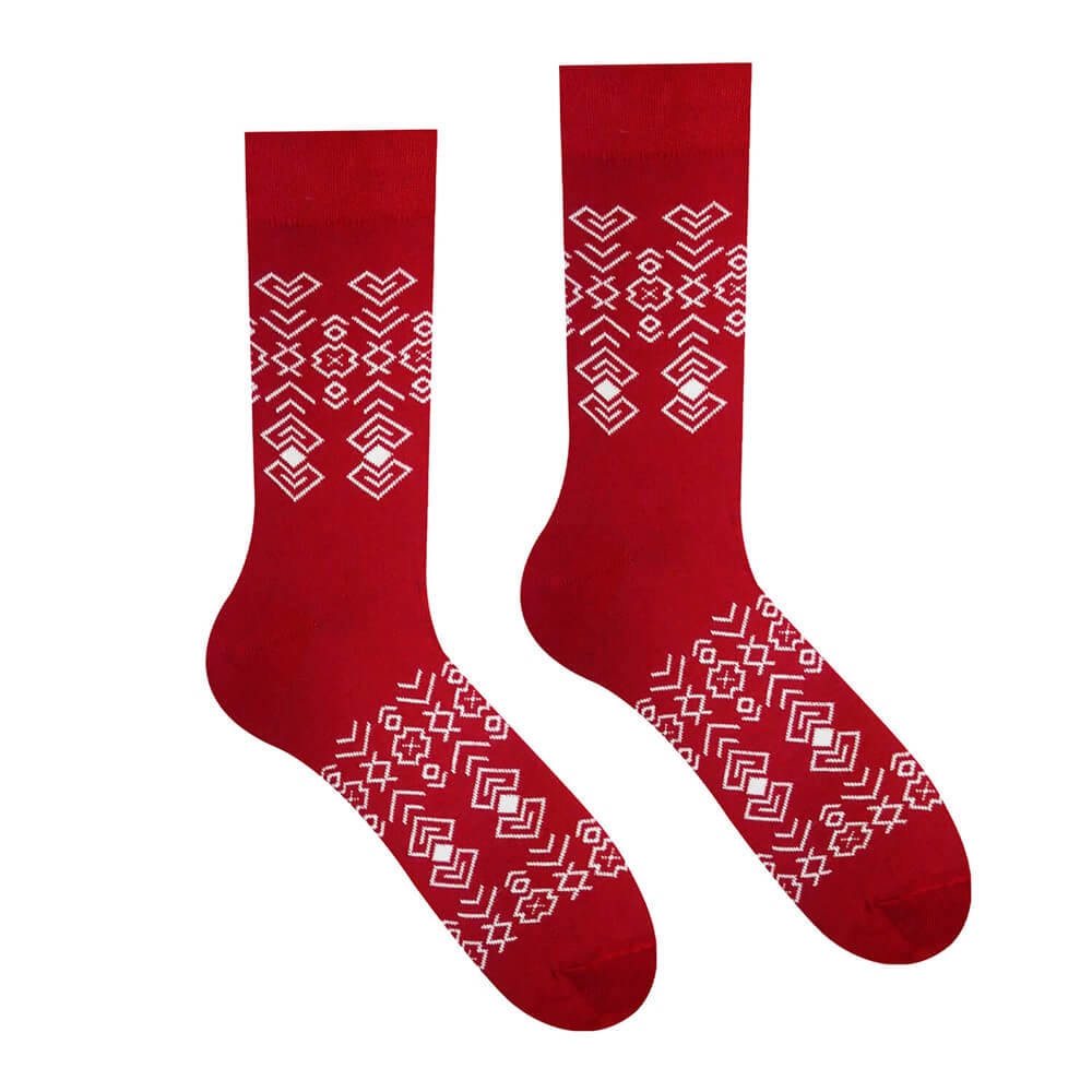 Hesty Socks ponožky Čičman bordový - veľkosť 35-38