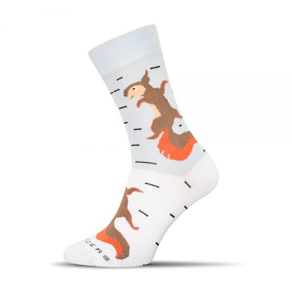 Ponožky Shox Veverička - veľkosť 39-42