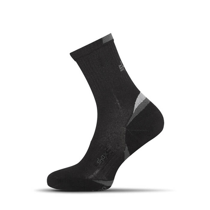 Ponožky Shox Clima Plus Bamboo čierne - veľkosť 41-43