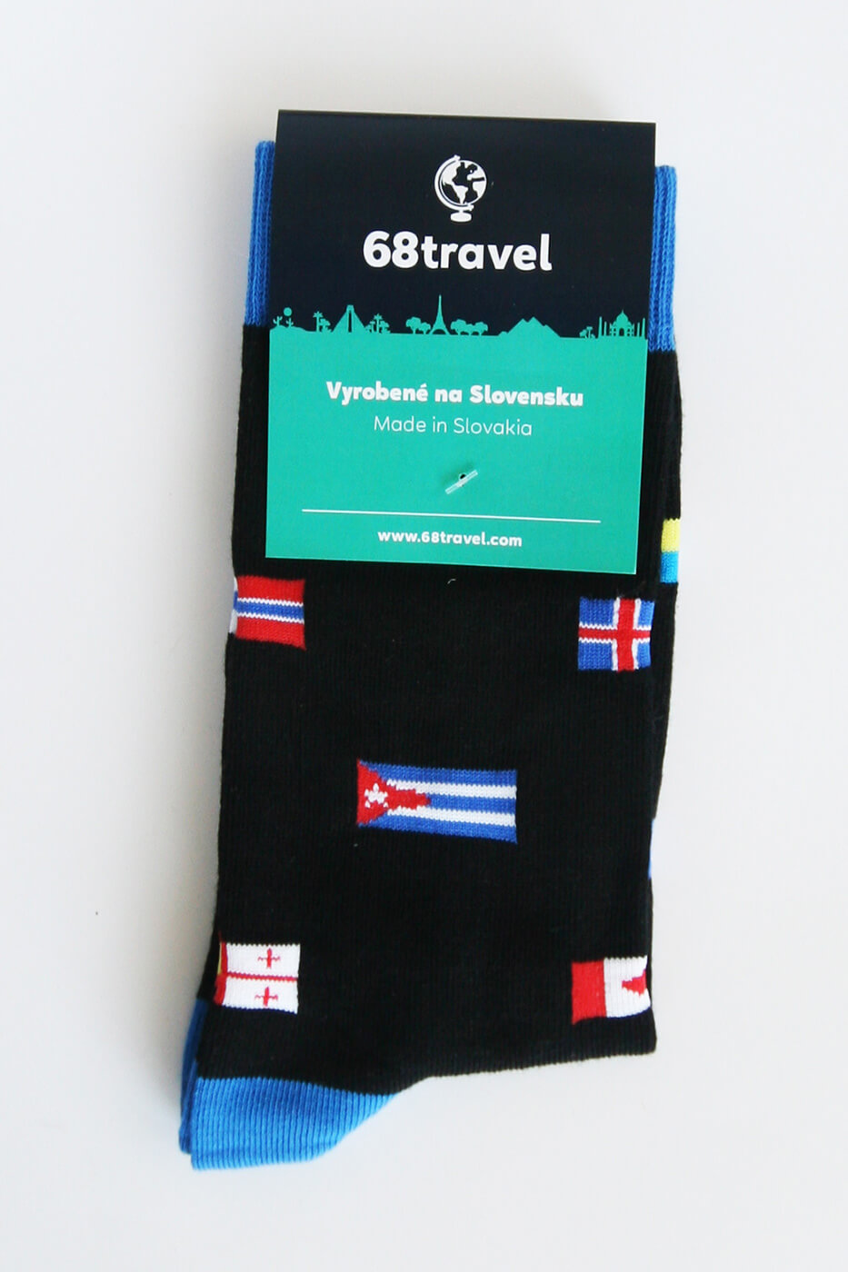 Ponožky Vlajky - veľkosť 39-42