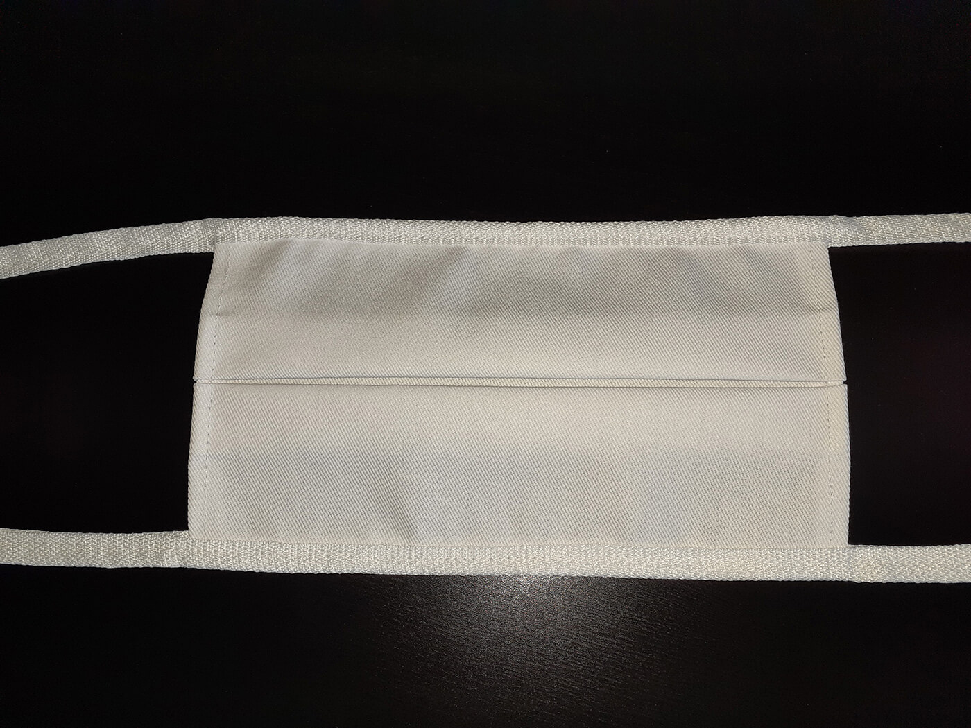 Rúško zo zdravotníckej bavlny - biely obdĺžnik
