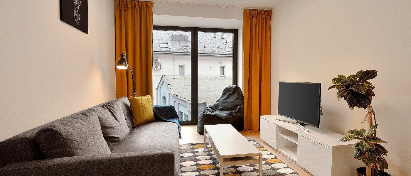 Ambiente jednospálňový apartmán – Janáčková