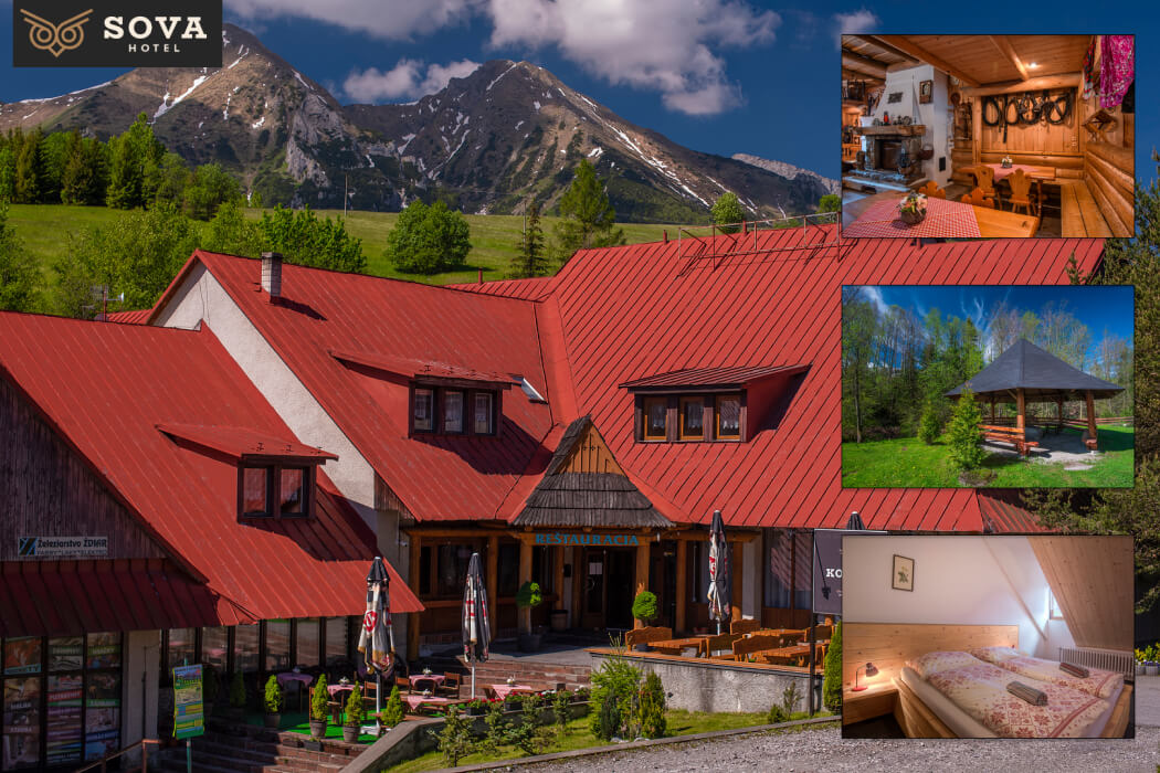 Vysoké Tatry: Rodinný pobyt v Hoteli Sova v Ždiari s polpenziou