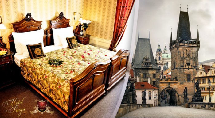 Božská Praha na dosah v Hoteli Praga 1885****