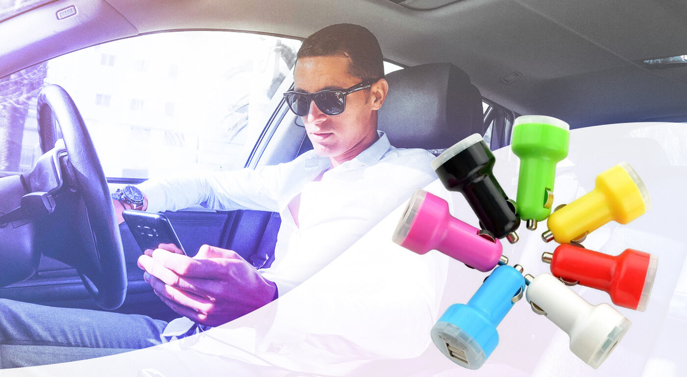USB auto nabíjačka - dobite baterku telefónu, iPhonu, MP3 prehrávača, navigácie kedykoľvek počas cestovania autom
