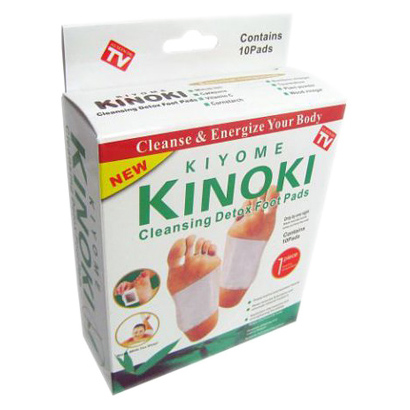 Detoxikačné náplaste KINOKI (1 balenie, 10 kusov)