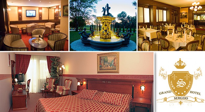 Luxusný relaxačný pobyt v 4-hviezdičkovom hoteli v Piešťanoch pre 2 osoby - GRAND HOTELU SERGIJO****
