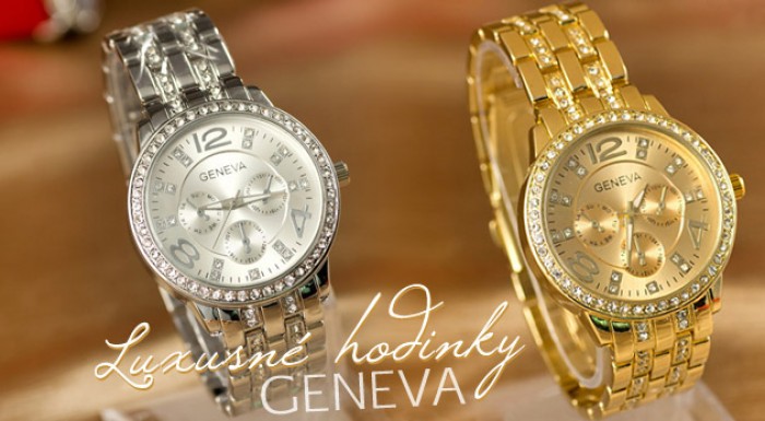 Luxusné dámske náramkové hodinky