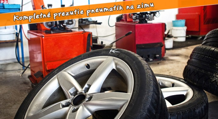 Zimné prezutie pneumatík Maxpneu-servis Petržalka