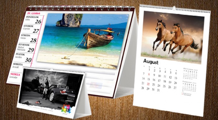 Kreatívny fotokalendár na rok 2015