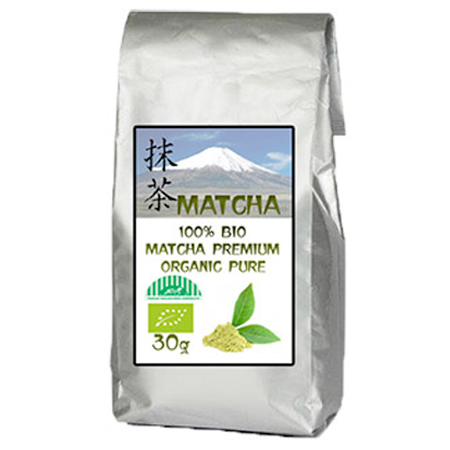 Zelený japonský čaj 100% BIO MATCHA premium organic pure - 30 g balenie vrátane poštovného a balného v rámci SR