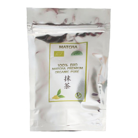 Zelený japonský čaj 100% BIO MATCHA premium organic pure - 30 g balenie + 20% navyše vrátane poštovného a balného v rámci SR