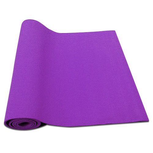 Podložka na cvičenie vrátane obalu, farba fialová