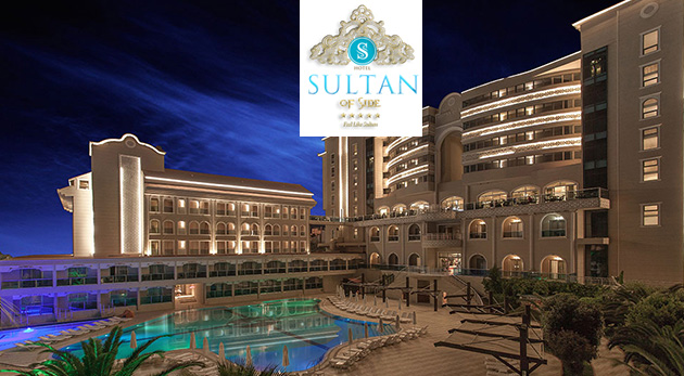 8 dní v Turecku v hoteli Sultan of Side***** s ALL INCLUSIVE