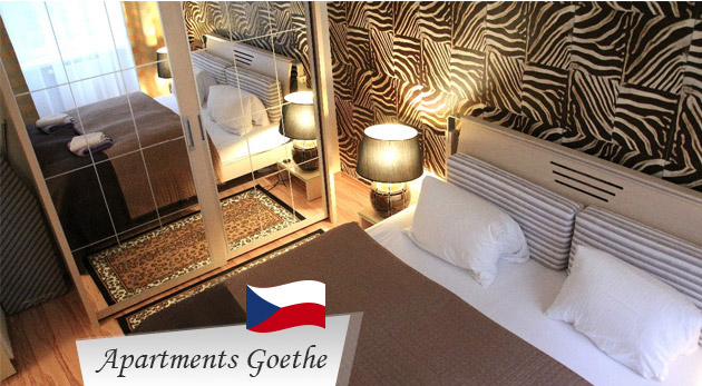 Relax pre dvoch v nádherných Karlových Varoch v štýlových Apartmánoch Goethe U Tří mouřenínu v centre 