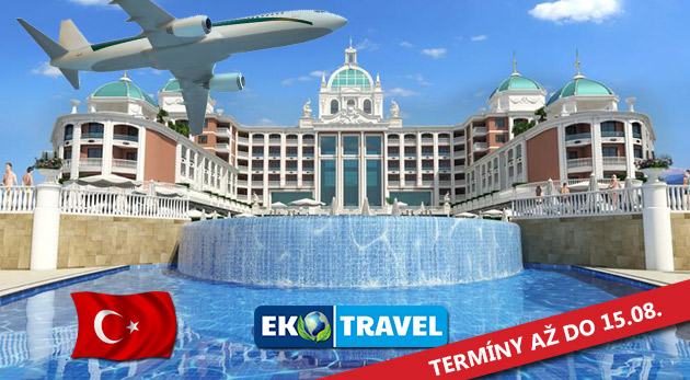 Letecký 8-dňový zájazd do luxusného hotela Litore Resort & SPA***** na Tureckej riviére s Ultra All Inclusive