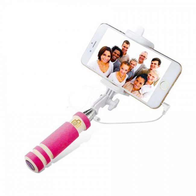Teleskopický ​selfie držiak MINI - ružový