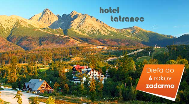 3 jesenné dni v Tatranskej Lomnici v Hoteli Tatranec vrátane polpenzie a skvelých zliav