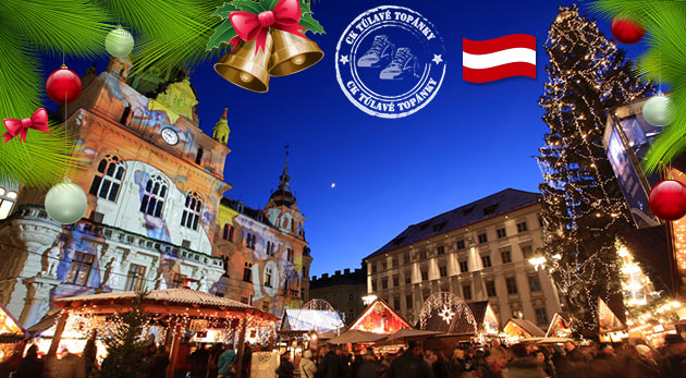 Vianočné rakúske mesto Graz a sprievod čertov - jednodňový autobusový zájazd