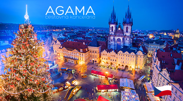Vianočné trhy v Prahe spolu s prehliadkou centra