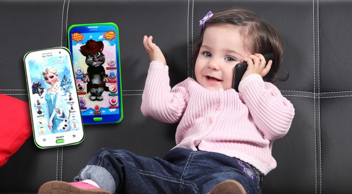 Detský mobilný telefón na výučbu angličtiny