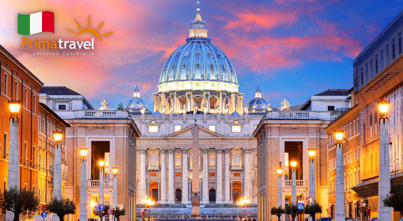Večné mesto Rím a Vatikán počas Veľkej noci - 5 dňový zájazd