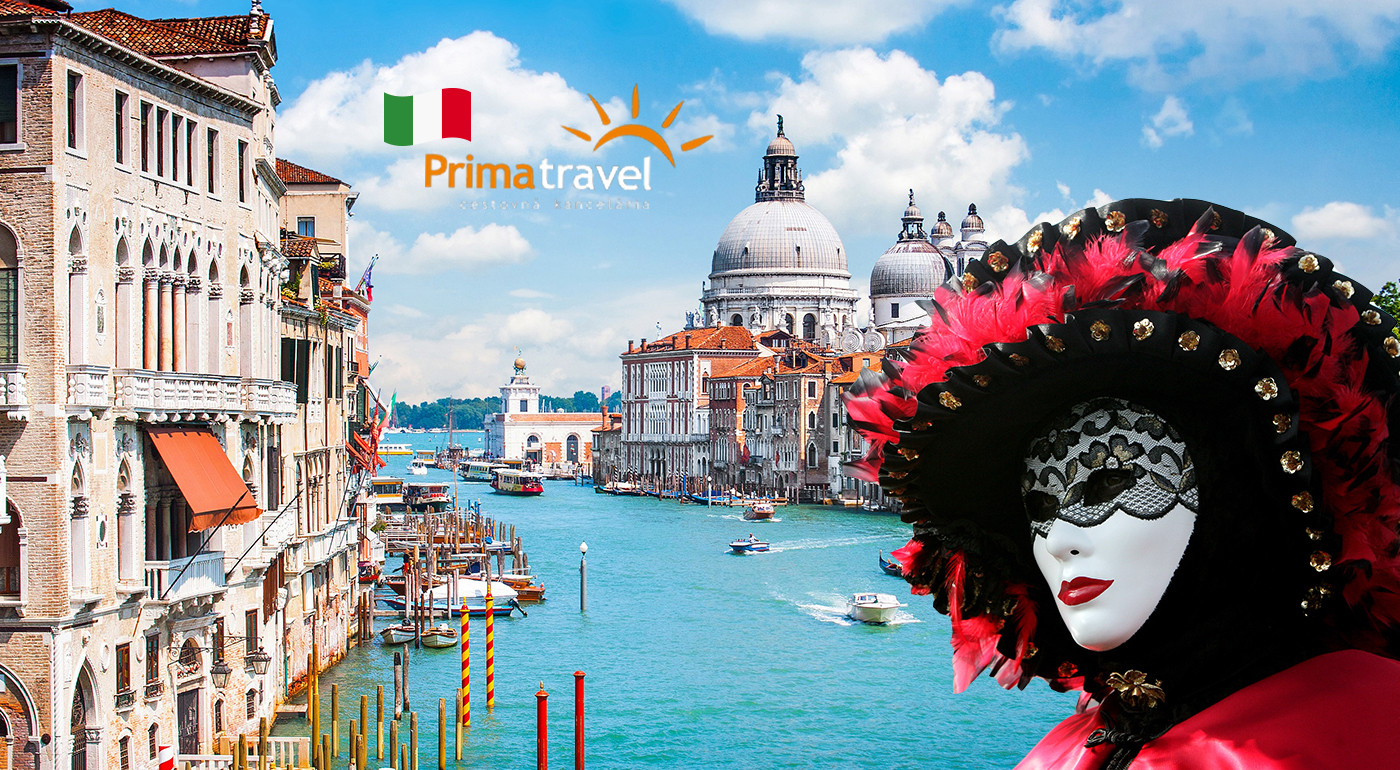 Karneval v Benátkach na 3 dni s možnosťou návštevy sklárskeho ostrova Murano